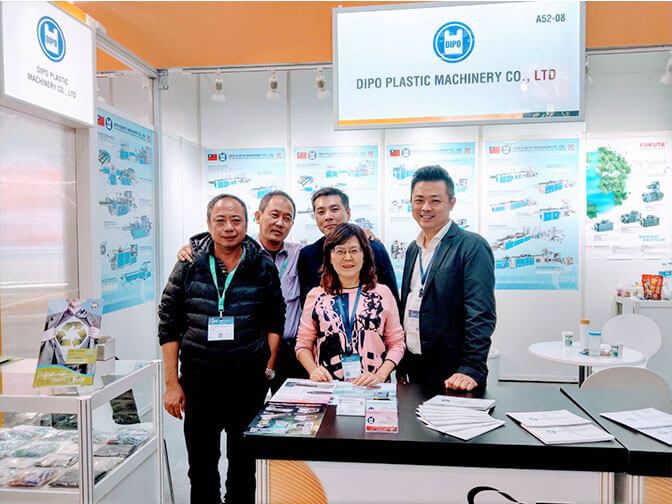DIPO Plastic Machine Co., Ltd.2019 El día 3 en feria K