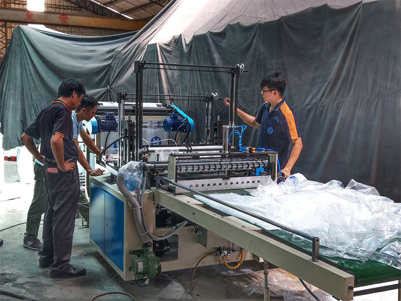 Global Plastics Raw Material Factory Taiwan Formosa Plastics Co., Ltd. Purchasing DIPO Plastic Bag Sealing Machine.