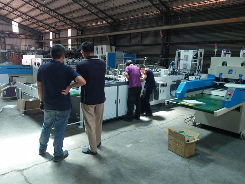 Appreciate Taiwan Customers Purchase DIPO Bag Making Machine again