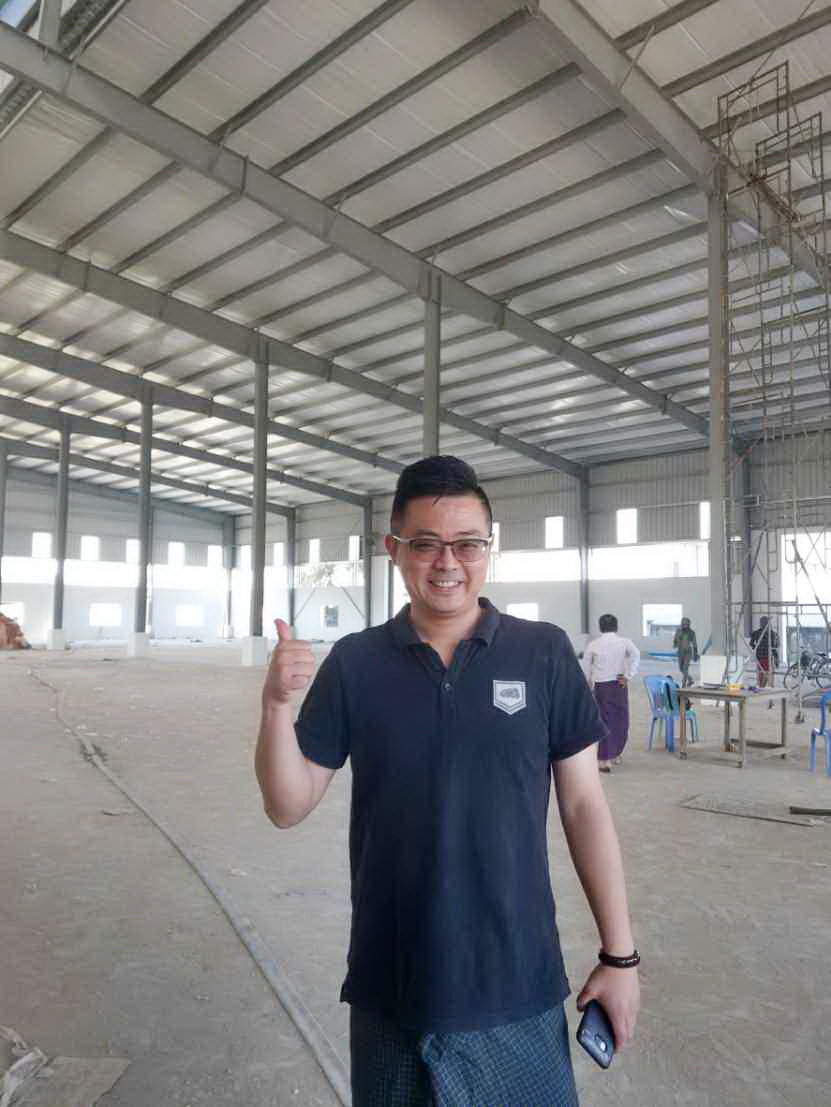 Dipo in Myanmar visiting customers.We look forward to helping them plan their new factory!